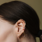 Earcuff con Circonias Colores