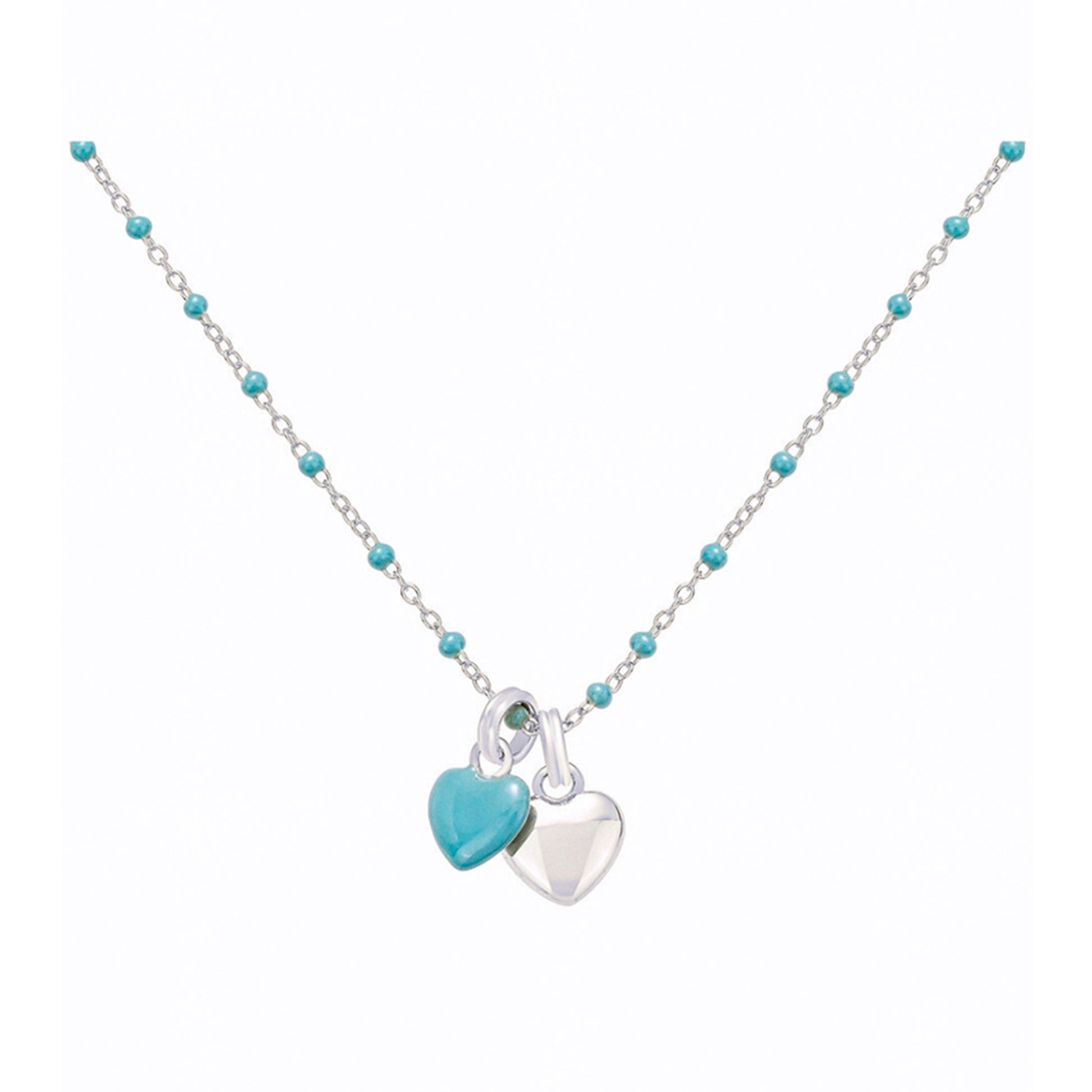 Collar de corazones