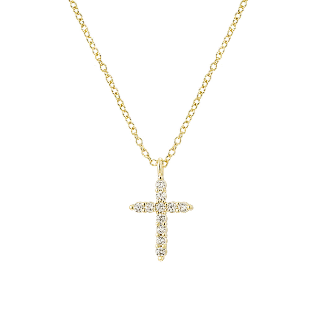 Collar de Cruz y Circonias