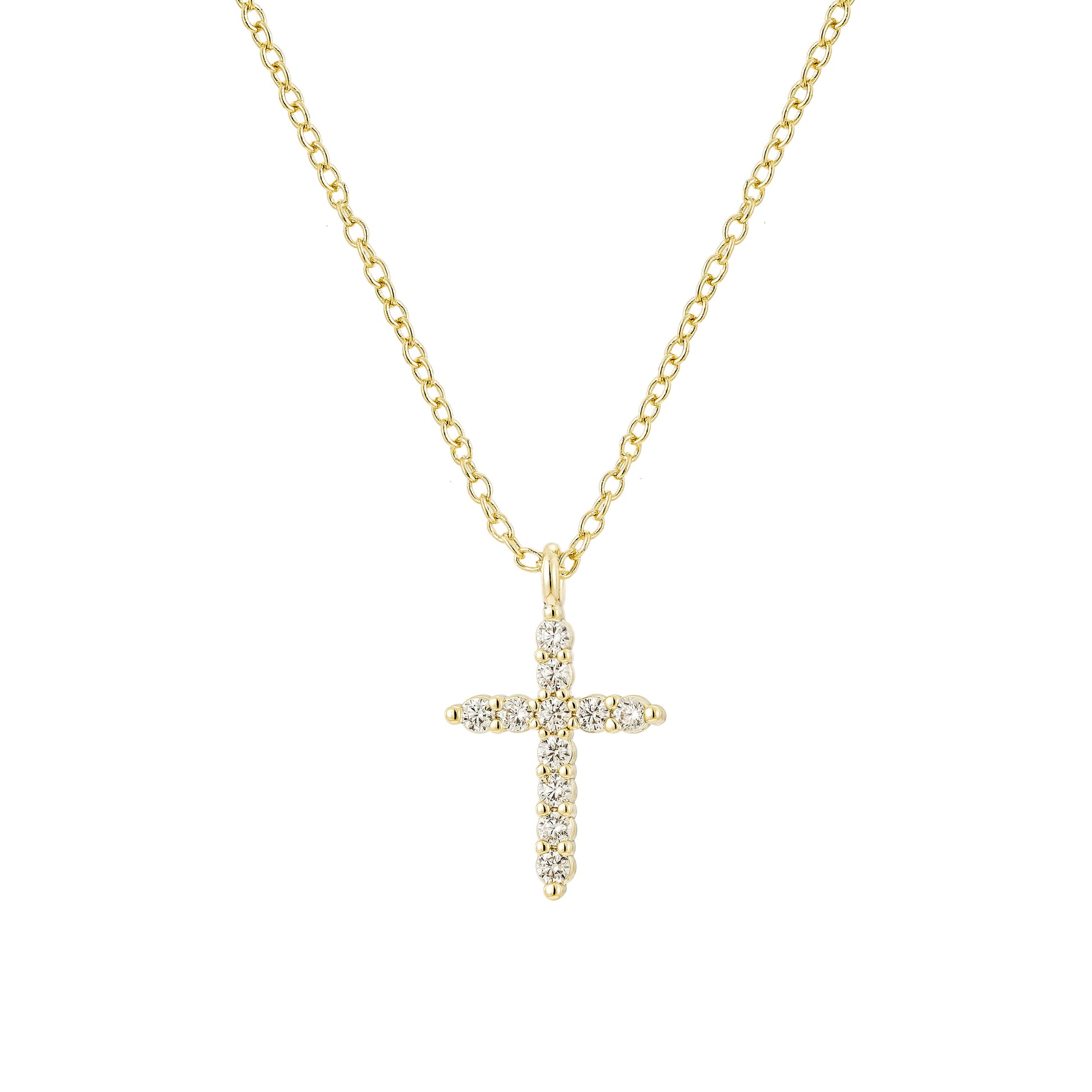 Collar de Cruz y Circonias